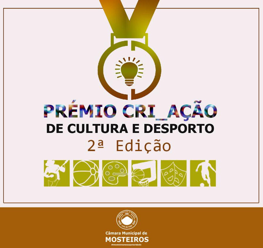 Cultura e Desporto: Câmara Municipal lança 2ª edição do Prémio Cri_Ação