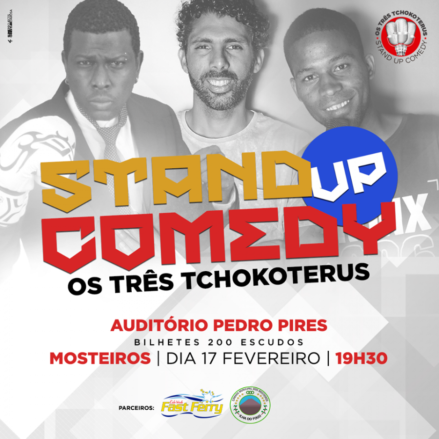 Humor: Auditório Municipal acolhe show de Stand Up Comedy