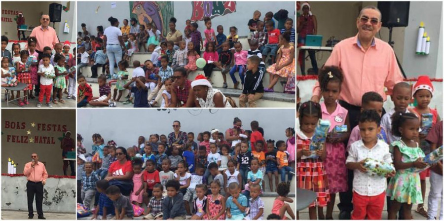 Pré-escolar: Câmara Municipal organiza Natal das Crianças no polivalente João de Jóia