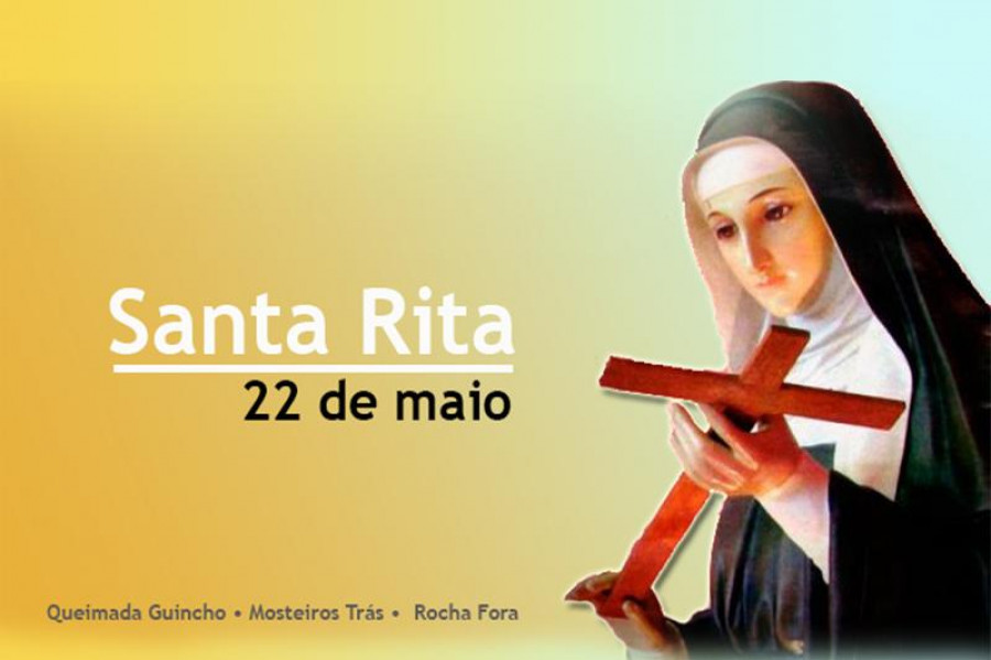 Santa Rita: Mosteiros celebra a padroeira das Causas Impossíveis