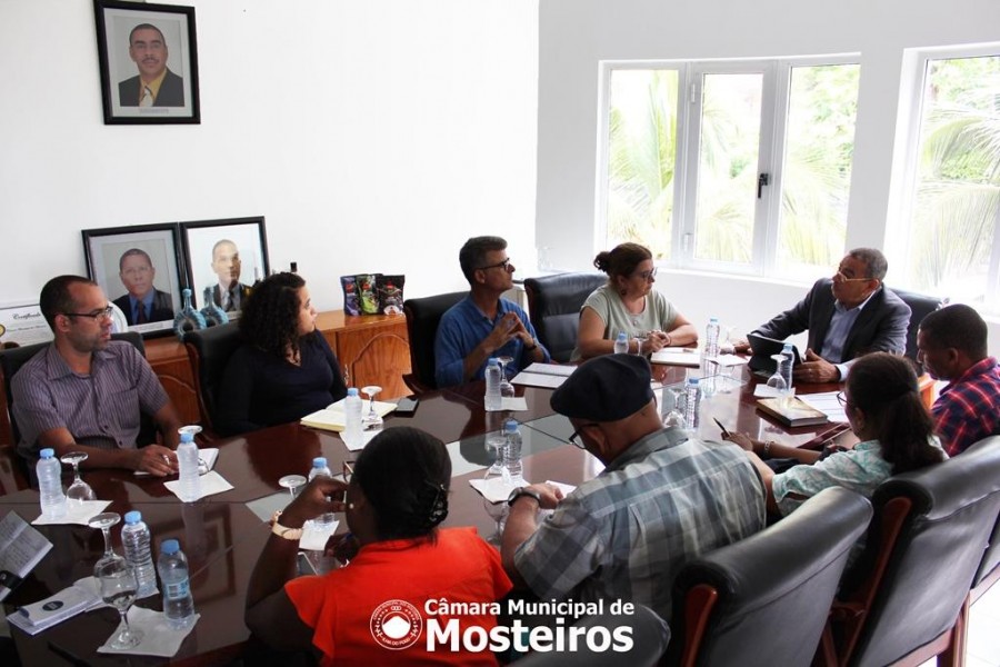 REFLOR-CV: Técnicos e representante da FAO em Cabo Verde recebidos na Câmara