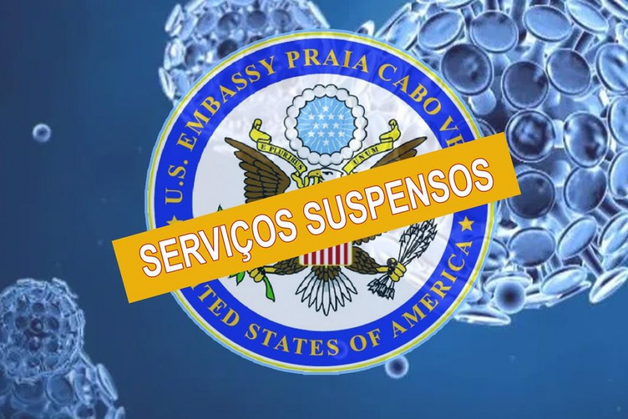 Covid-19: Embaixada dos Estados Unidos suspende entrevistas de visto