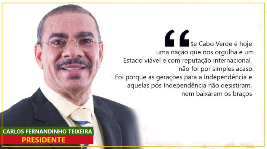 45º Aniversário da Independência: Discurso do presidente Carlos Fernandinho Teixeira