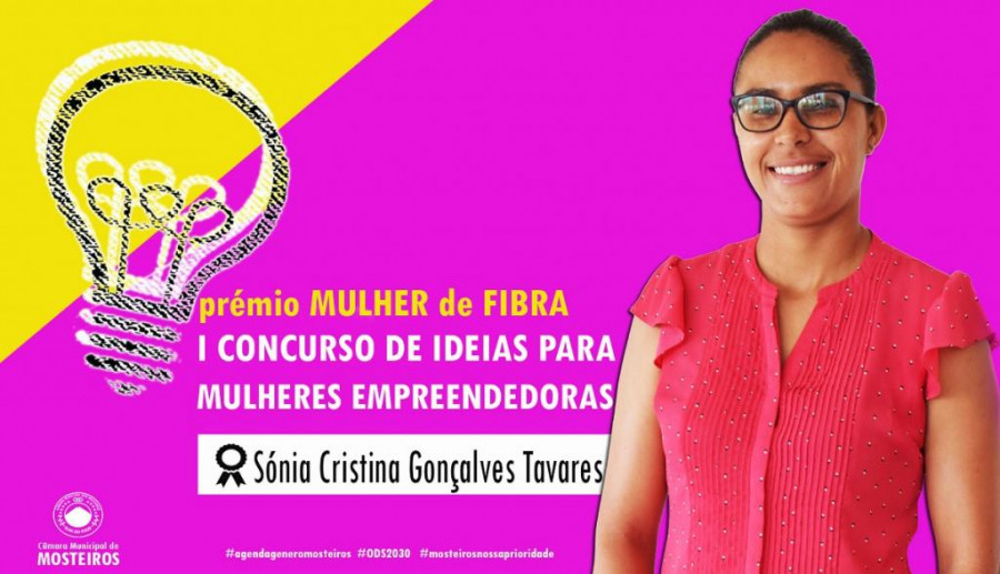 Concurso de Ideias para Empreendedoras: Sónia Tavares é a vencedora do prémio Mulher de Fibra