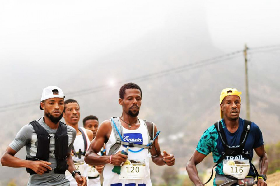 Atletismo: Kueny Miranda fica em 5º lugar no São Nicolau Trail Run