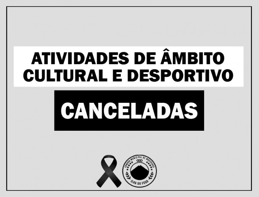 Falecimento de Fernandinho Teixeira: Canceladas Todas as Atividades Culturais e Desportivas deste fim de semana