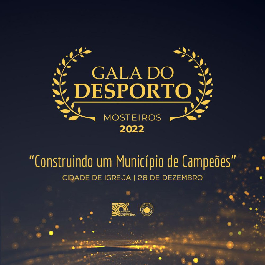 Época 2021-2022:  CM realiza Gala Municipal do Desporto