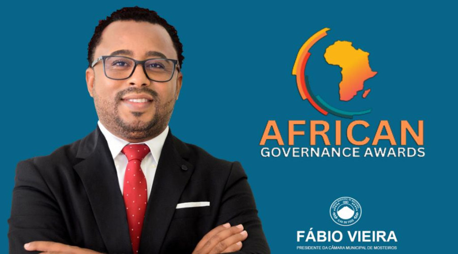 Prémios de Governação Africana 2023: Fábio Vieira nomeado para Melhor Presidente de Câmara em África