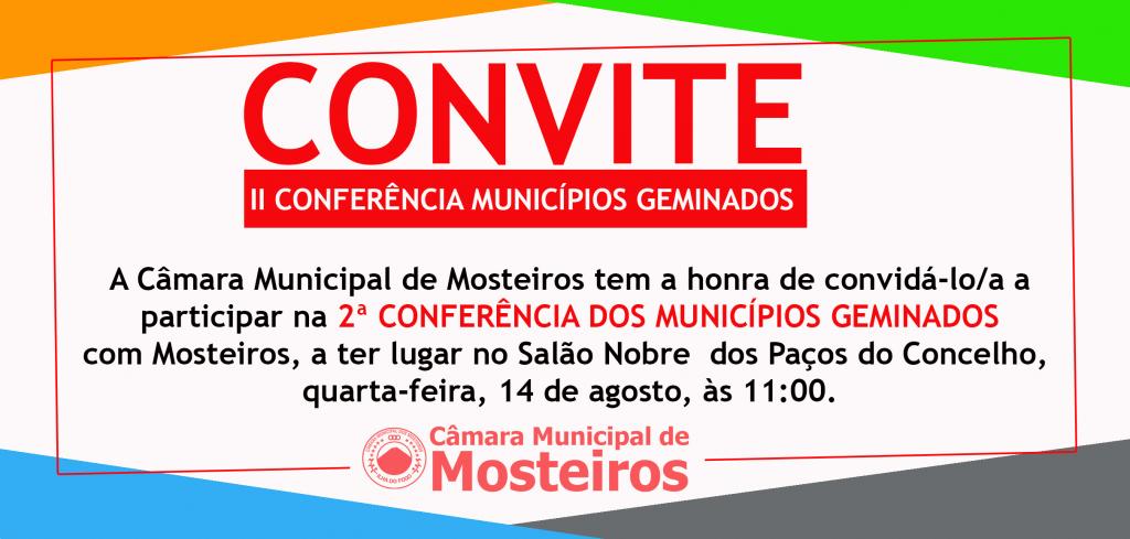 II Conferência Municípios Geminados com Mosteiros